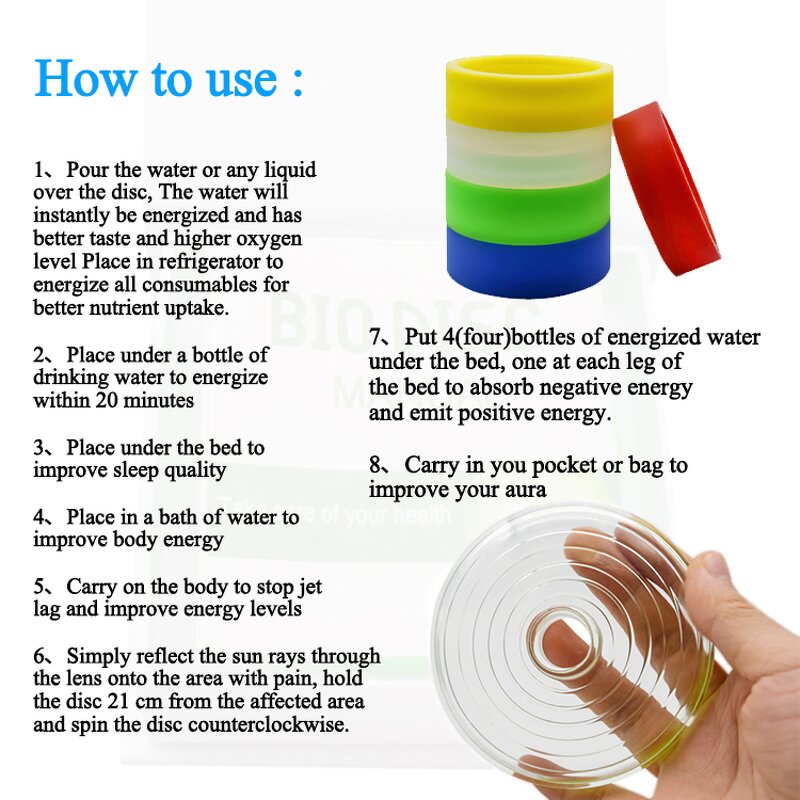 Health Care Bio Disc Factory - Wholesale Amezcua Rubber Ring Alpha Spin Scalar