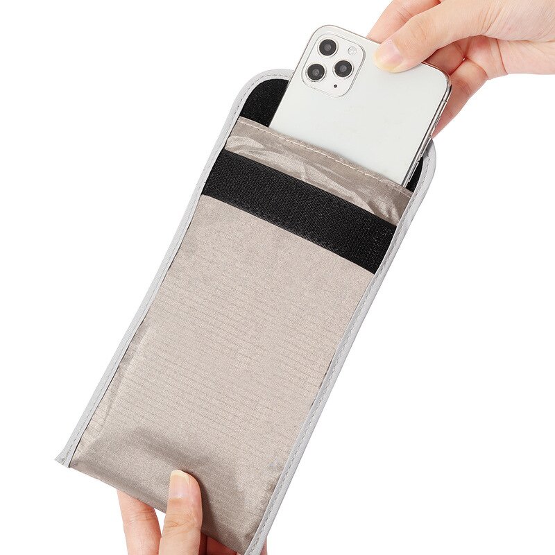 Anti-Signal Blocking Faraday Bag Factory - ID Card Phone Pouch Security Shield