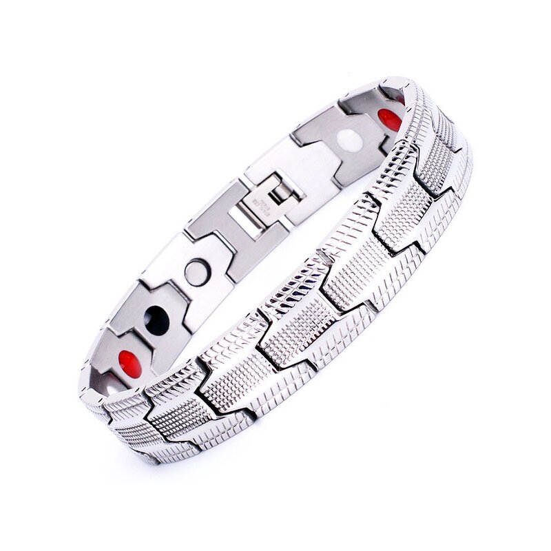 Magnetic Bracelet Manufacturer - Custom Engraved 316L Surgical Stainless Steel