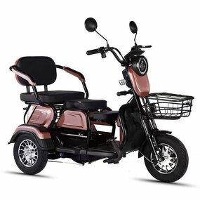 Electric Tricycle Manufacturer - OEM/ODM New Style Double Seat Adult 3 Wheel