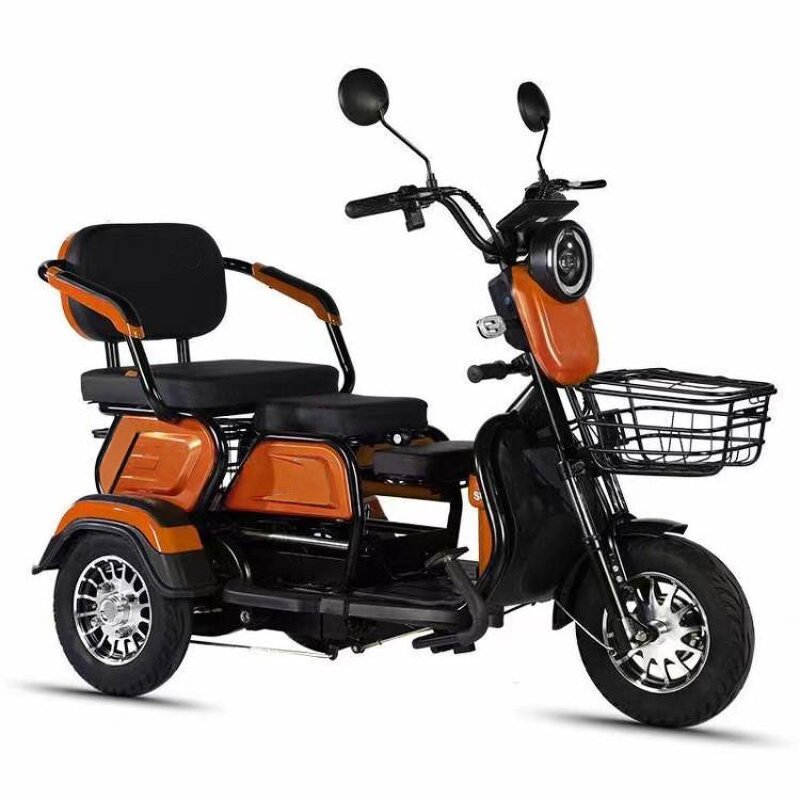 Electric Tricycle Manufacturer - OEM/ODM New Style Double Seat Adult 3 Wheel