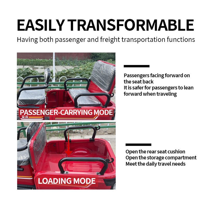 Electric Tricycle Manufacturer - OEM/ODM 48V/60V High Quality 600W Freight