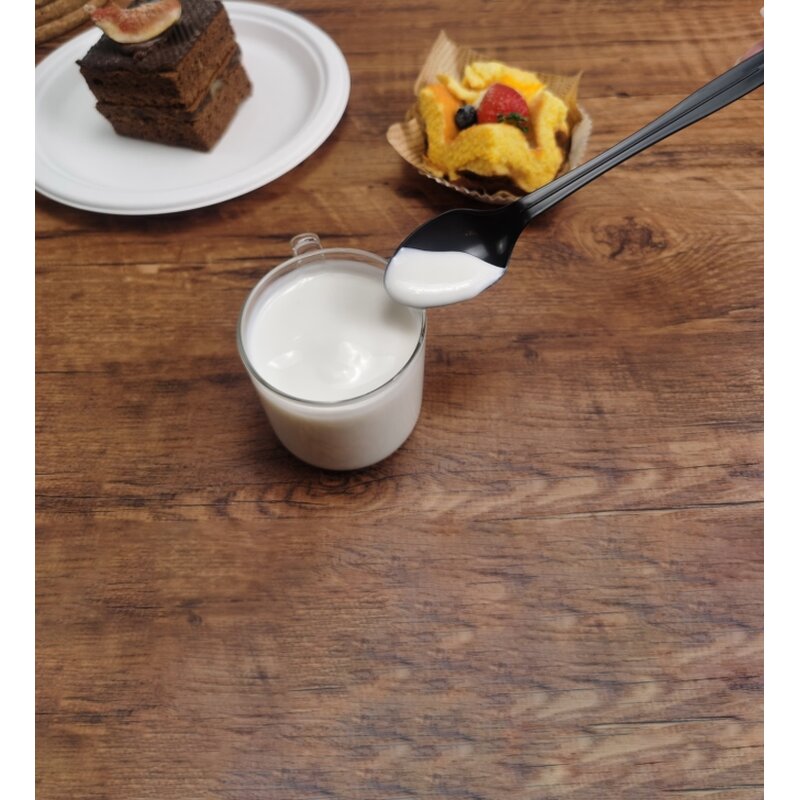 CPLA Cutlery Supplier - 100% Compostable Long Handle Salad Spoon