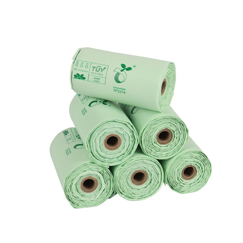 Biodegradable Dog Waste Bags Factory - Plastic Outdoor Leak-Proof Tear-Resistant Roll