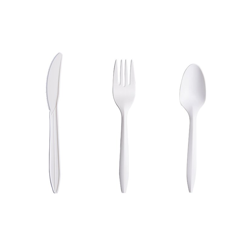 Cornstarch PSM Cutlery Set Factory - Biodegradable Individually Packaged Compostable
