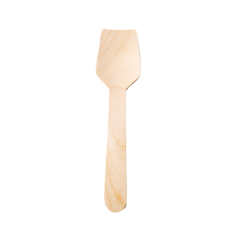 Wooden Ice Cream Spoon Manufacturer - China Factory Eco Friendly Disposable Birch