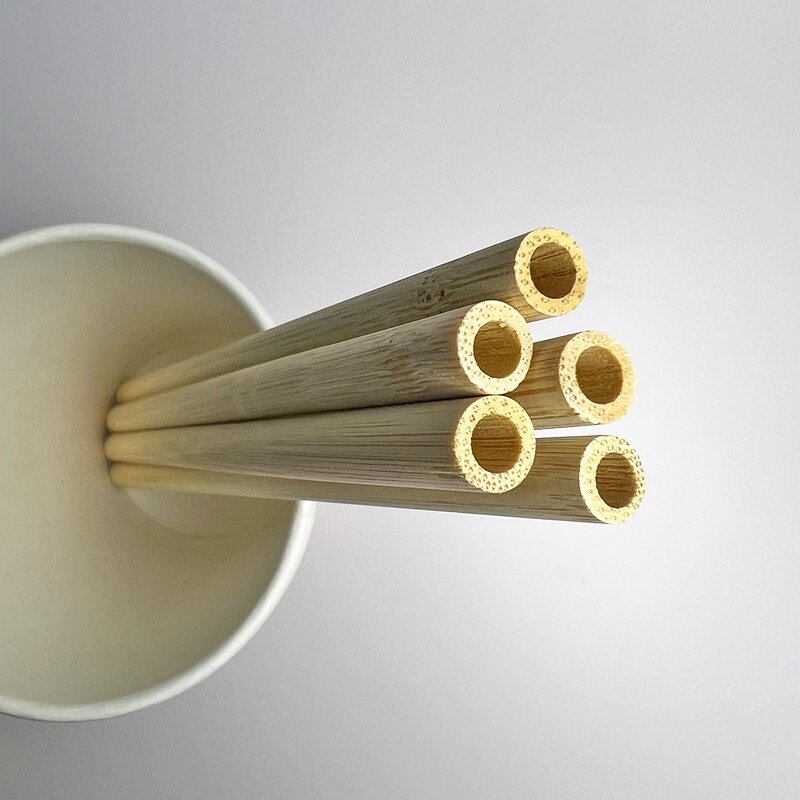 Bamboo Fiber Drinking Straws Factory - 100% Reusable Eco-Friendly for Parties