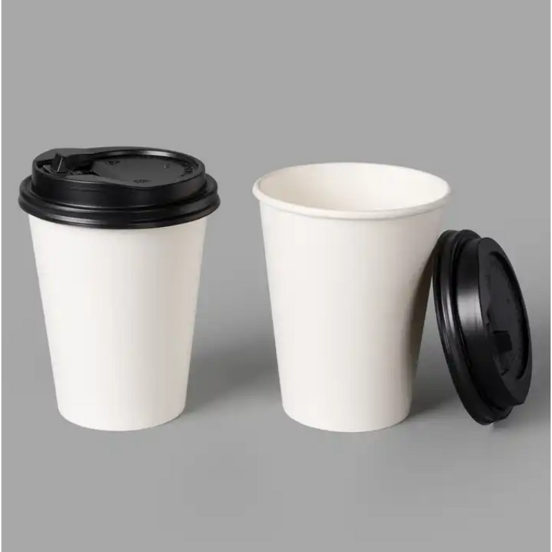 Disposable Paper Cup Supplier - 4-12oz Customized with Dome Lid