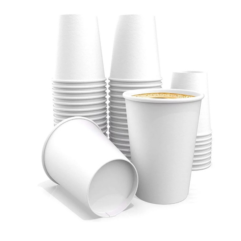 Disposable Paper Cup Supplier - 4-12oz Customized with Dome Lid