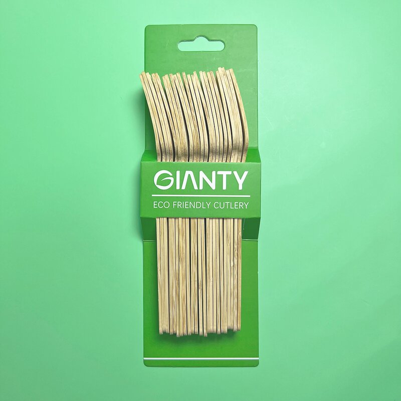 PLA Cutlery Supplier - Bulk Packaged Disposable 7" Fork Spoon Knife Boxed