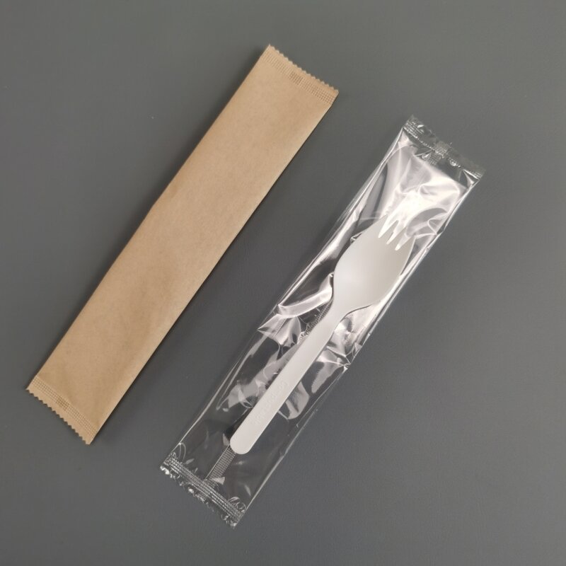 CPLA Spork Supplier - 6 Inch Compostable Eco-Friendly Plant-Based for Camping