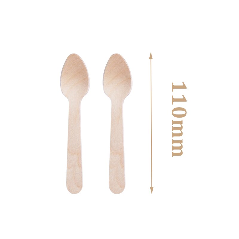 Mini Wooden Spoons Factory - Eco-Friendly Biodegradable for Ice Cream Serving