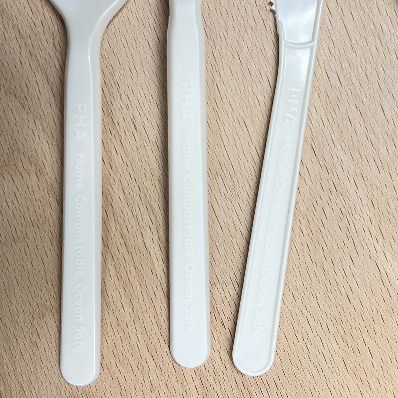 PHA Cutlery Set Factory - Eco-Friendly Ocean Sea Marine Degradation for Camping