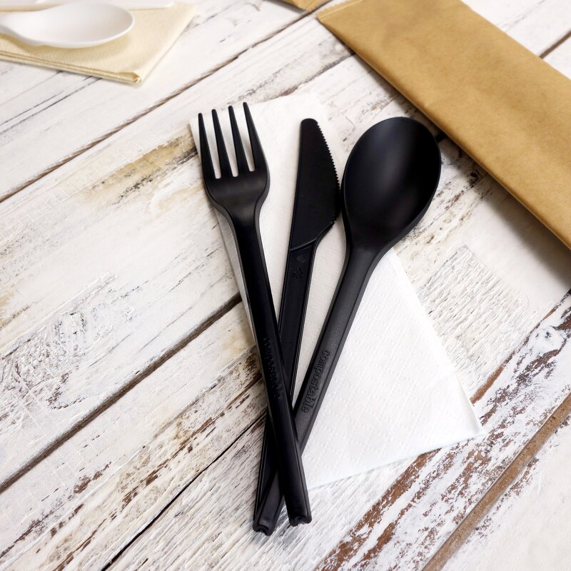 CPLA Disposable Cutlery Set Manufacturer - OEM Free Sample Compostable 10000 Units