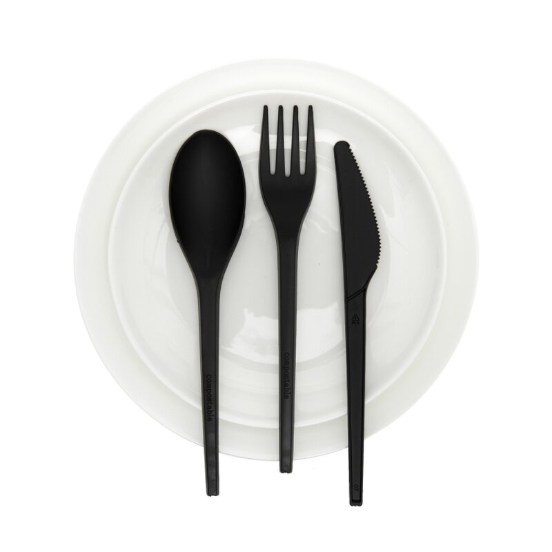 PLA Cutlery Manufacturer - Compostable 6.5 Inch High-Temperature Plant-Based