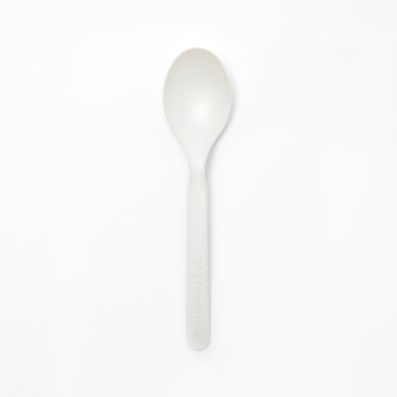 CPLA Tableware Factory - 6" High Temperature Eco-Friendly Spoon Fork Knife Kit