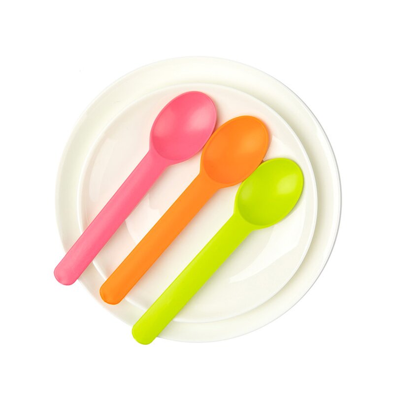 Yogurt Ice Cream Spoon Factory - Hot Sale Biodegradable Cornstarch Party Modern