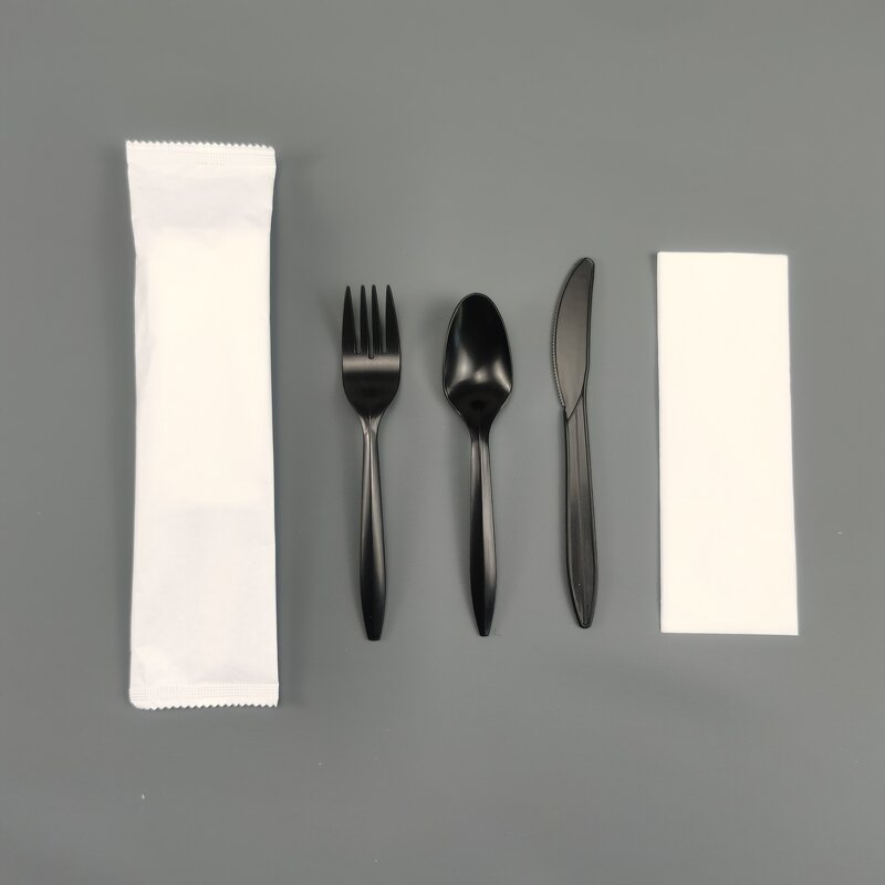 PLA Biodegradable Cutlery Supplier - Wholesale Customized Logo Paper Packing Airline