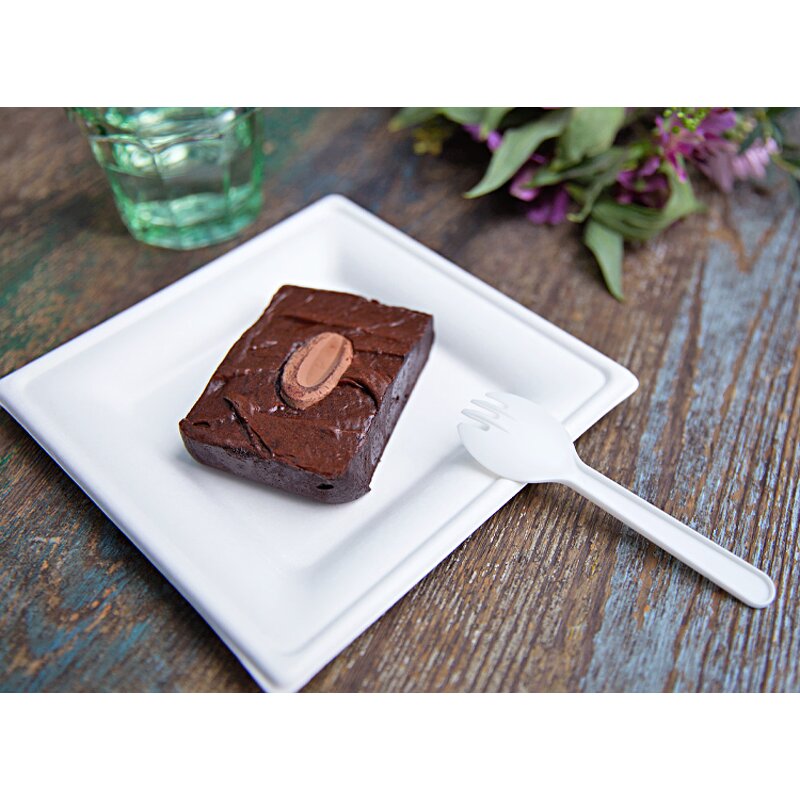 PLA Tableware Set Manufacturer - Custom Biodegradable High Temperature Cake Fork