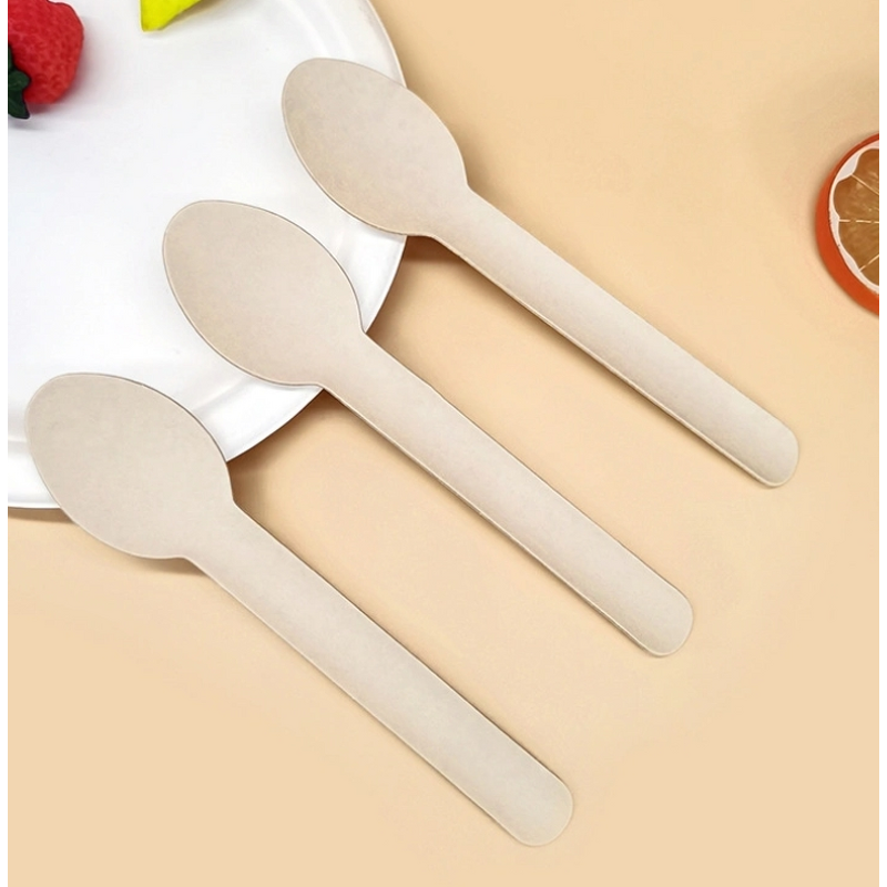 Paper Pulp Cutlery Manufacturer - Biodegradable Disposable Natural Fork Spoon Knife
