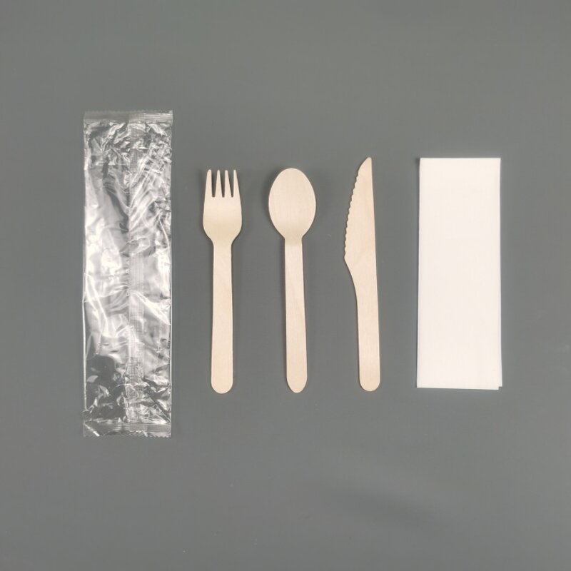 Wooden Fork Spoon Set Manufacturer - Custom Eco-friendly Biodegradable for Takeaway