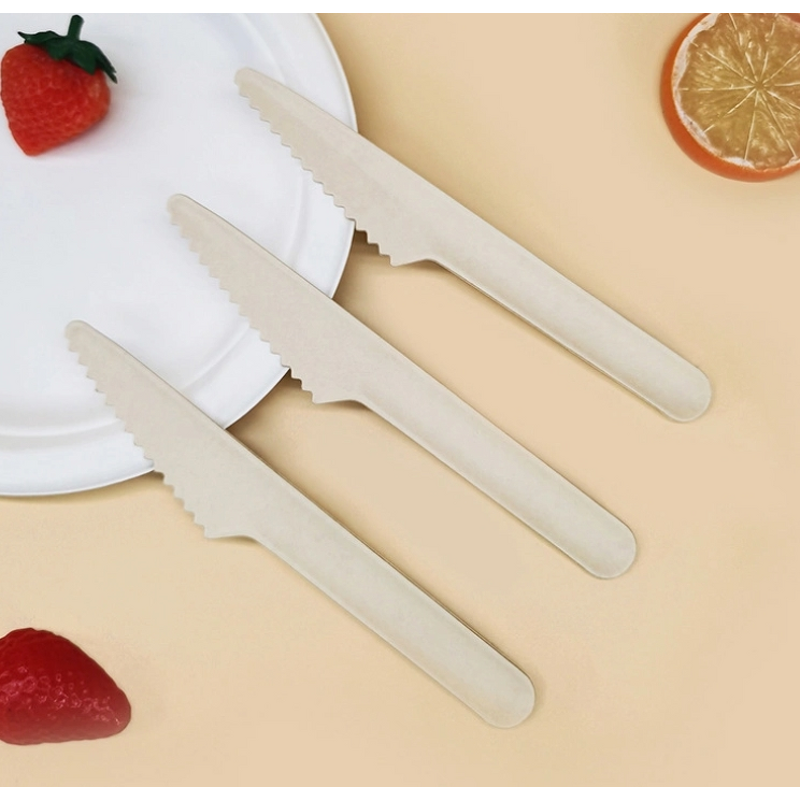 Paper Cutlery Set Supplier - Disposable Biodegradable Dinnerware Fork Spoon Knife