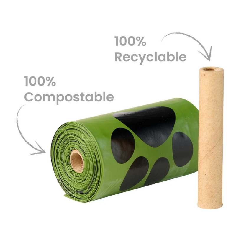 Biodegradable Dog Waste Bags Factory - Plastic Outdoor Leak-Proof Tear-Resistant Roll