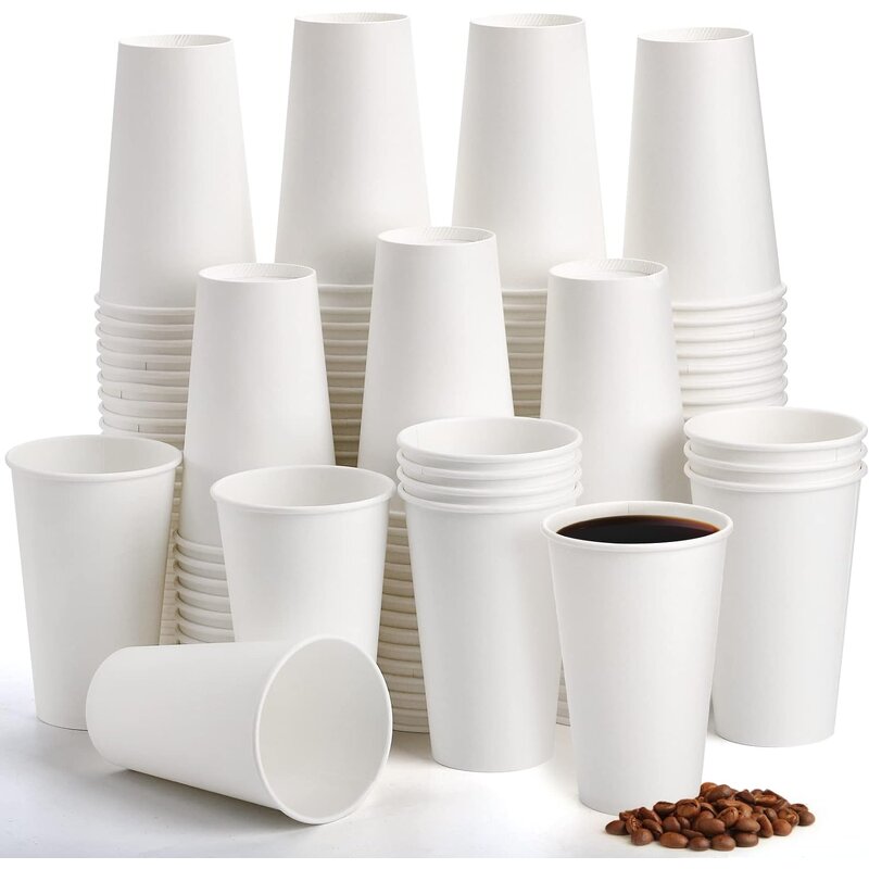 Paper Cup Production Line Supplier - Factory Price 8-12OZ Tea Cup for Hot Drinks