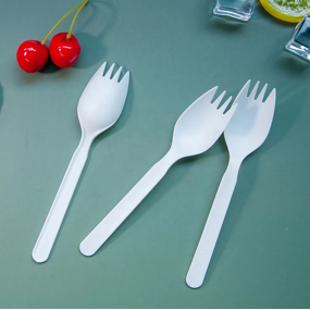 CPLA Spork Supplier - 6 Inch Compostable Eco-Friendly Plant-Based for Camping