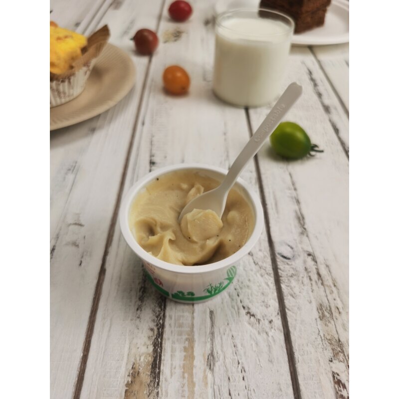 PLA Cutlery Set Manufacturer - 4-Piece Biodegradable for Restaurants and Camping