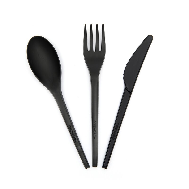 CPLA Disposable Cutlery Set Manufacturer - OEM Free Sample Compostable 10000 Units