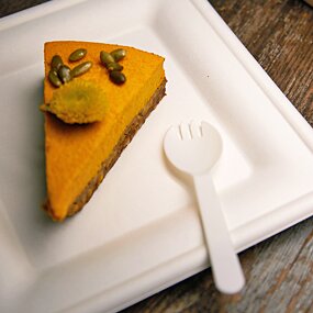 PLA Tableware Set Manufacturer - Custom Biodegradable High Temperature Cake Fork