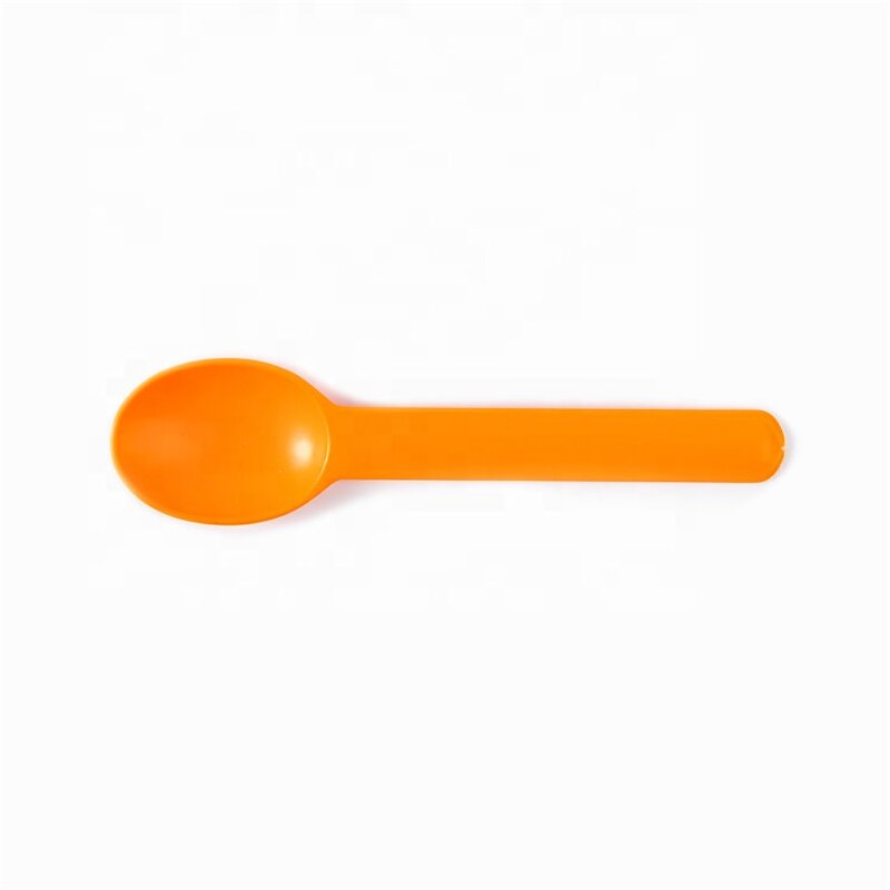 Mini Frozen Yogurt Spoon Supplier - Colorful Disposable PSM Food Grade Small Round