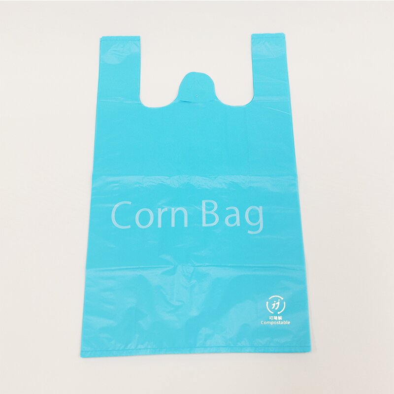 Biodegradable T-shirt Bag Supplier - Disposable Eco-friendly Shopping Storage