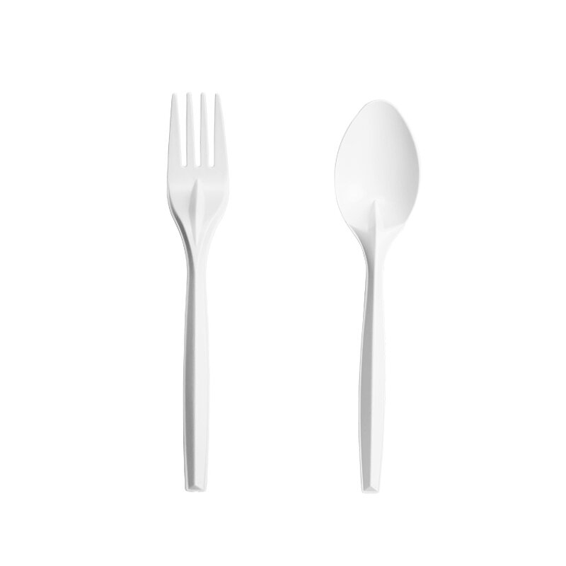 Disposable Fork Supplier - High Quality 17cm Factory-Supplied Cornstarch Cutlery