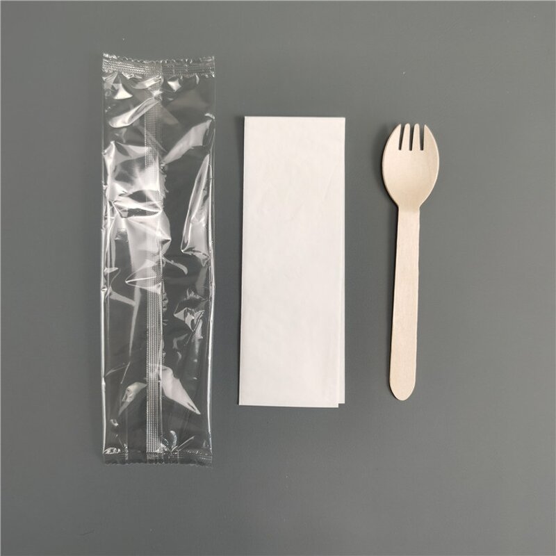 Wooden Cutlery Factory - Eco-Friendly Biodegradable Lightweight Spork for Parties