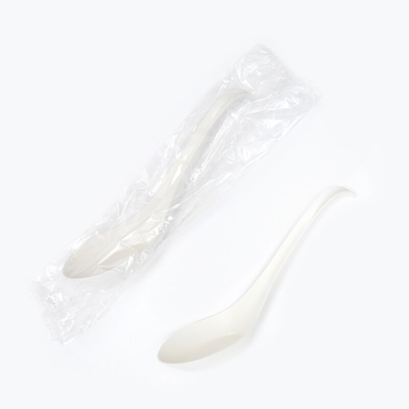 Biodegradable Plastic Soup Spoon Factory - Wholesale Black Disposable for Takeaway