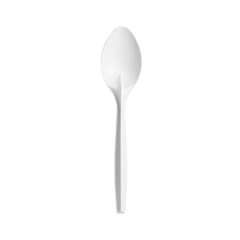 Cornstarch Disposable Cutlery Factory - 100% Biodegradable Compostable 17cm Spoon