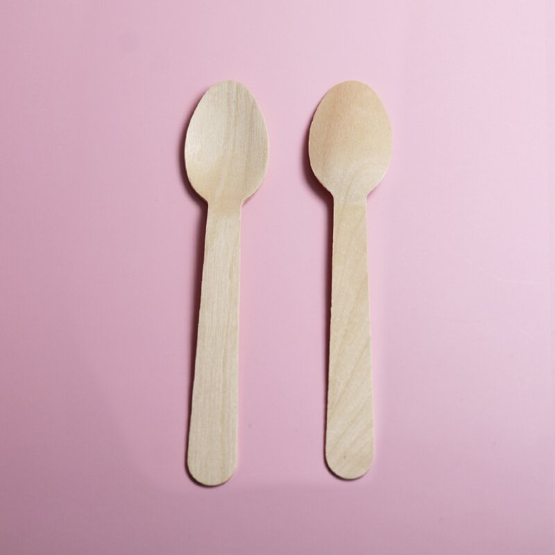 Mini Wooden Cutlery Set Supplier - Disposable for Parties Includes Spoon Fork Knife