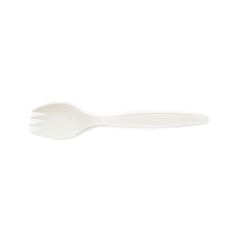 Biodegradable Plastic Cutlery Supplier - Wholesale White Fork and Spoon Set