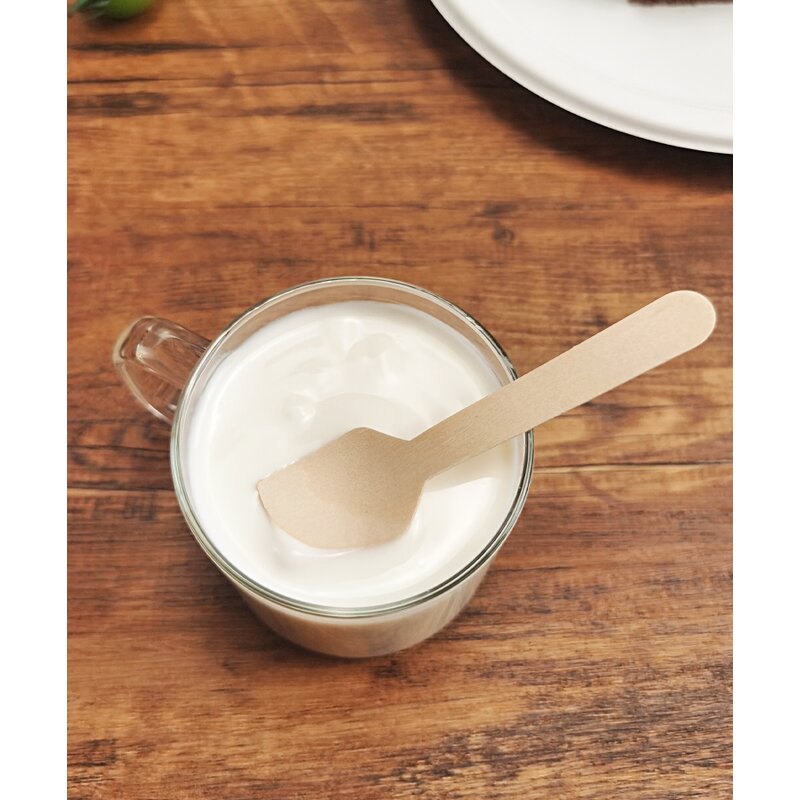 Wooden Ice Cream Spoon Manufacturer - China Factory Eco Friendly Disposable Birch