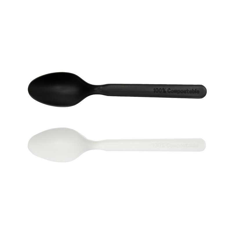 PLA Compostable Utensil Manufacturer - Accept Logo Customized Renewable Inflight