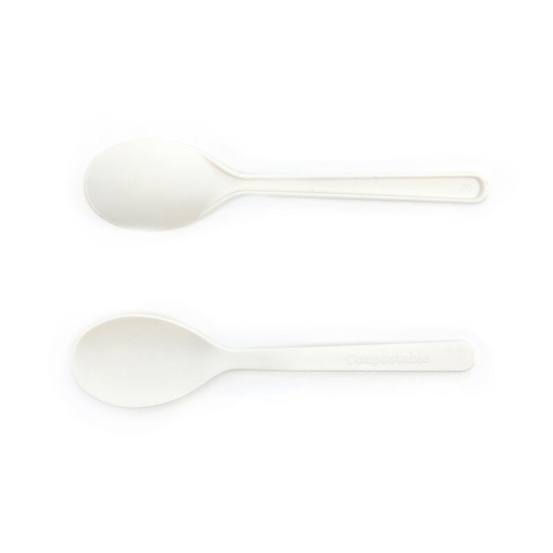 PLA Cutlery Set Manufacturer - 4-Piece Biodegradable for Restaurants and Camping