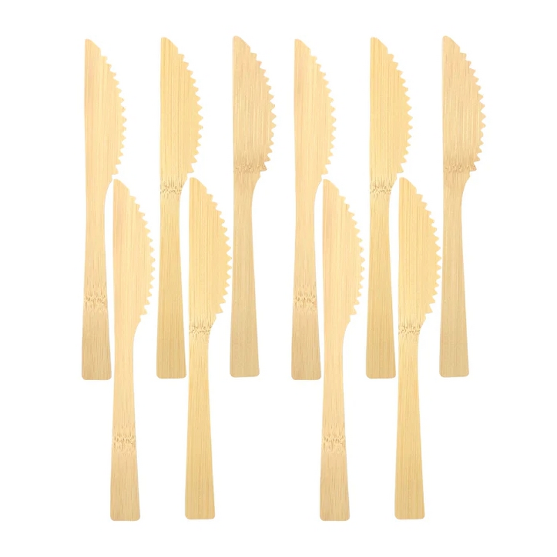 Bamboo Disposable Cutlery Set Supplier - Eco-Friendly Travel Tableware for Outdoor