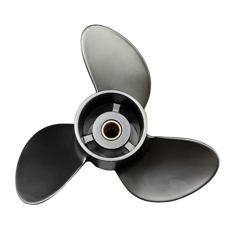 Marine Outboard Propeller Manufacturer - OEM New Black 7.8X9 Aluminum