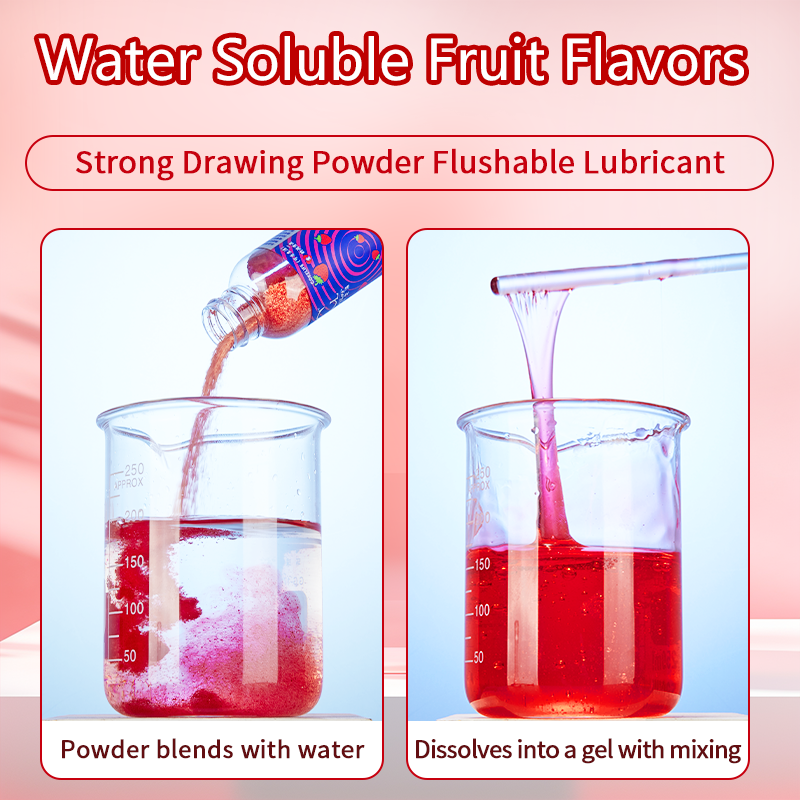 CokeLife Strawberry Lube Sex Powder Lube Water Based Lubrifiant Sexuel Sex Products Gel Private Label Private Label