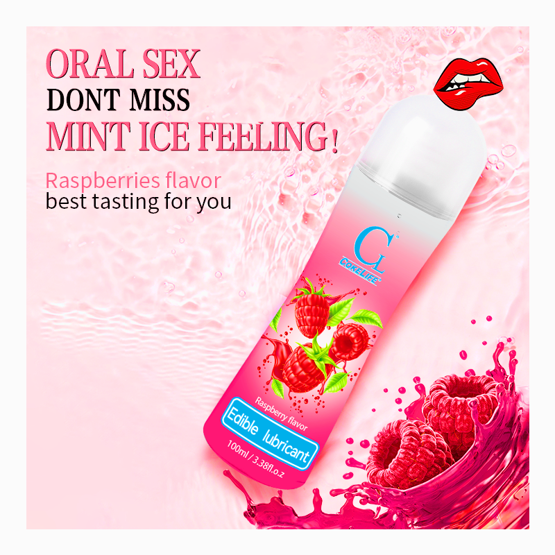 CokeLife100g Flavored Lubricant Edible Lube Gel Lubrifiant Fruity Vaginal Gel Lubricant Flavoured Water Base Personal Lubricants
