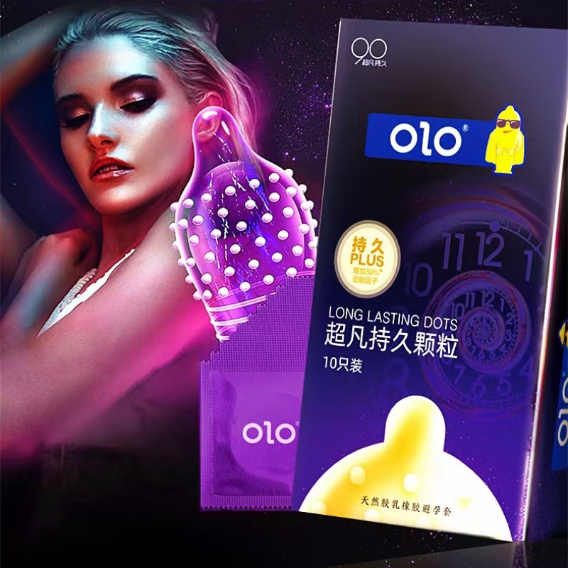 Olo Sex Condom Extraordinary Series of Condoms Ultra-thin Physical Delay Condoms New Best-selling Hyaluronic Acid