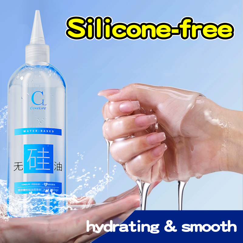 CokeLife 600ml Bulk Wholesale Sexual Intimate Lube Glide Water Base Gel Sex Personal Lube Conductivity Gel for Women