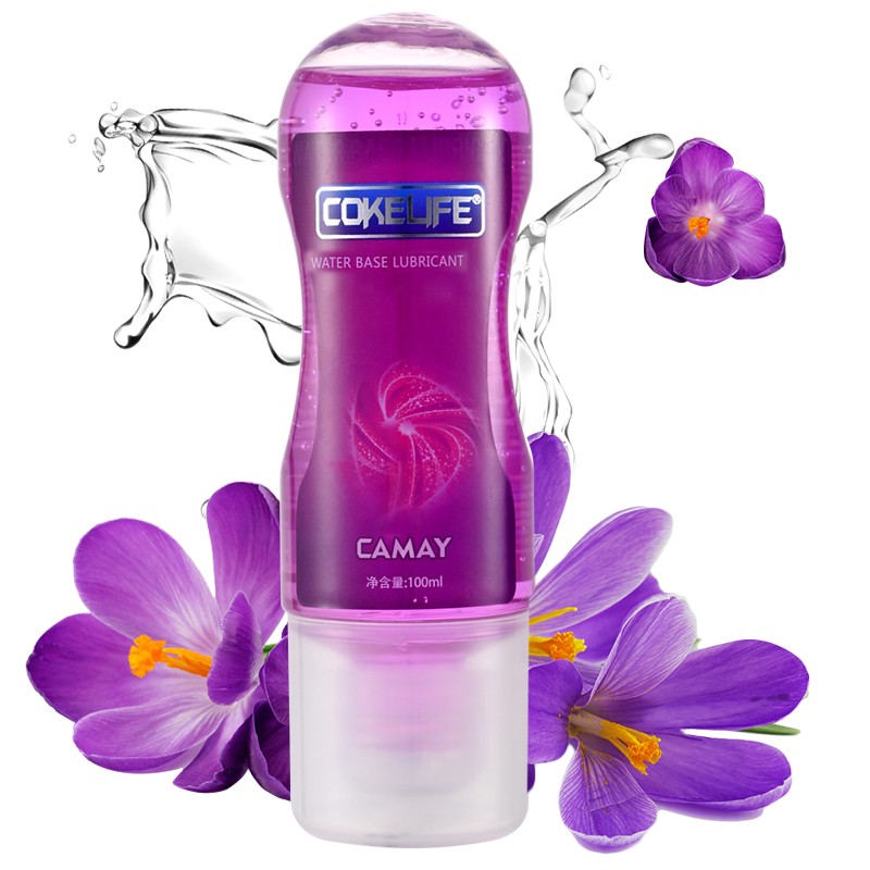 CokeLife Bluk Lubricant Factory OEM Rose Flavored Lube Arousal Gel Lubrication Massage 2 in 1intimate Lubricant Glide for Women